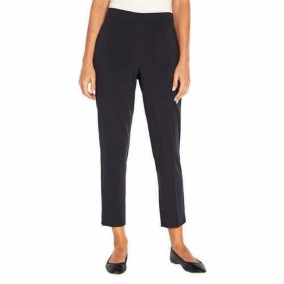 Banana Republic Womens 8 Tapered Pull on Pants Pull-up Elastic Waist Slacks - Picture 1 of 5